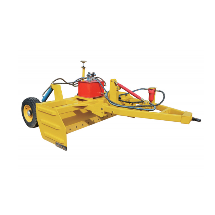 Traktor monterede lasernet
